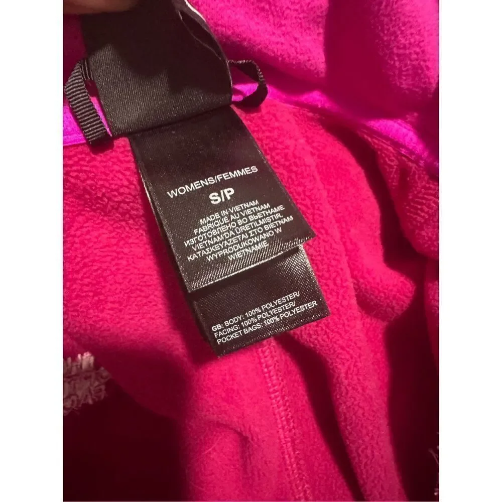 The North Face hot pink full zip sweater SP - Picture 2 of 8